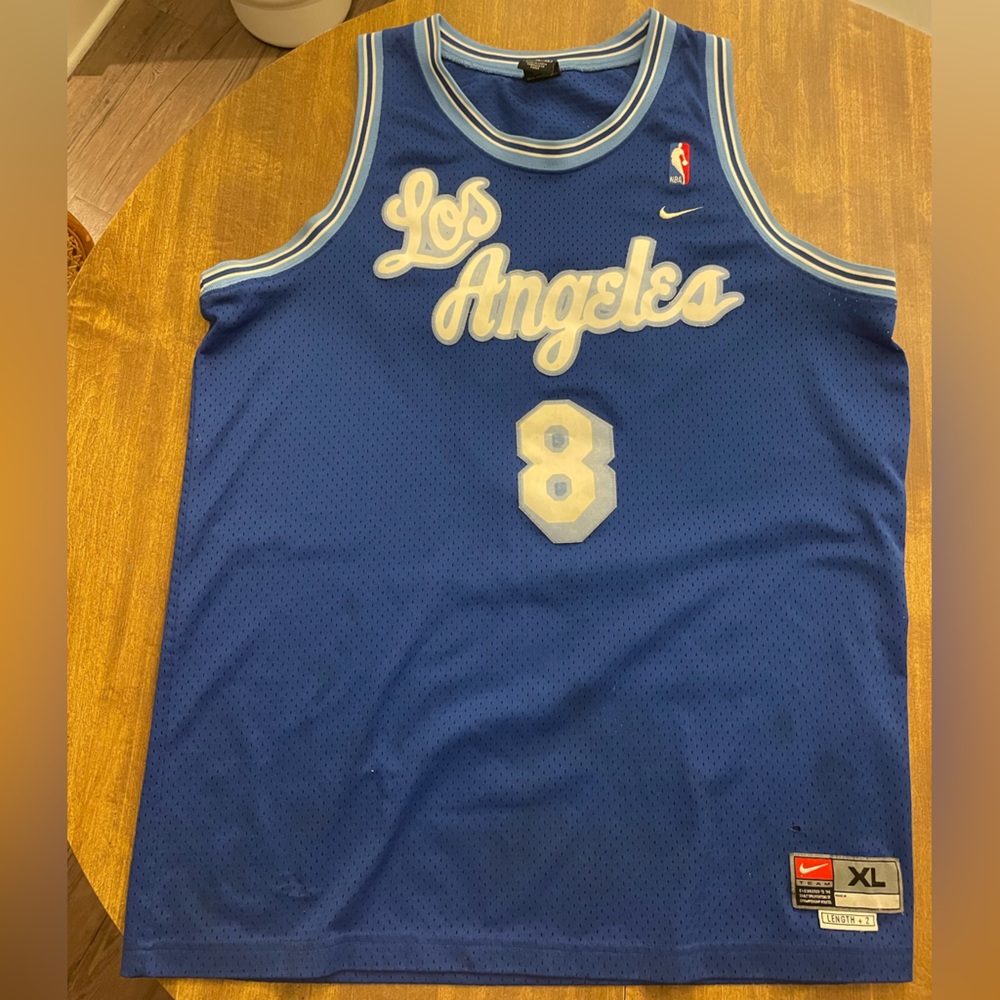 Vintage Nike Kobe Bryant Lakers Throwback Jersey